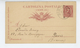 ITALIE - BISCEGLIE - Carte Pré Affranchie Postée à BISCEGLIE En 1891 - PHILATÉLIE  CARTONILA POSTALE TIMBRE CENT.10 - Bisceglie