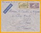 1938 - Enveloppe Par Avion De Salazie Vers Paris Via Pointe Des Galets, Tananarive Et Marseille - Lettres & Documents