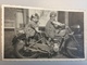 17AB - Photo Carte Fillettes Sur Une Jolie Moto Ancienne - Other & Unclassified