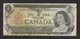 Banque Du Canada . 1 DOLLAR  .1973 . N° NM0019674 . - Canada