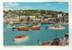 1981 Brixham GB FISHING FLEETS OF SOUTH DEVON EVNT COVER (card)  FISHING Fish Stamps Fdc Postcard Torquay Outer Harbour - Fishes