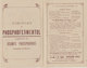 34 Ville De  Puimisson 1900-1910 Bal Programme Illustré Société Dansante "Le Muguet" Publicité Vin - Documents Historiques