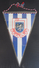 KOVOSTROJ DECIN CZECH  FOOTBALL CLUB, SOCCER / FUTBOL / CALCIO, OLD PENNANT, SPORTS FLAG - Abbigliamento, Souvenirs & Varie