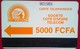 Ivory Coast  5000 Francs Autelca - Ivory Coast