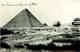 Pays Div-ref H803- Egypte - Egypt -carte Photo Sphinx Et Pyramides - Photo Postcard - Carte Bon Etat  - - Sphinx