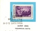 ARVI SATELLITE EARTH STATION-STAMP ON INFORMATION SHEET-INDIA-BX1-367 - Asie