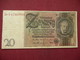 ALLEMAGNE Billet De 20 Mark 1929 - 20 Mark