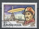 Hungary 1977. Scott #C387 (U) Alberto Santos-Dumont And Airship Flying Around Eiffel Tower - Gebraucht