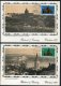 1970 Guensey Christmas Maxicards (4). Alderney Sark Herm - Guernsey