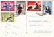 Affranchissement Sur Carte  Postale De St.Marin - 7.7.1961 - Storia Postale