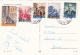 Affranchissement Sur Carte  Postale De St.Marin - 7.7.1961 - Lettres & Documents