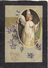 Pretty Young Angelic Girl"Christ Is Risen" 1910 - Ellen Clapsaddle Antique Postcard - Clapsaddle