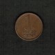 NETHERLANDS   1 CENT 1958 (KM #180) - 1948-1980 : Juliana