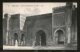 Morocco 1927 Meknes Bab Mansour Gate View / Picture Post Card To France # 125 - Meknes