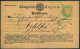 1875, 1 Kreuzer Ganzsachenkarte Ab TRAUNSTEIN - Postal  Stationery