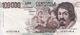 Banconota Rep.Italiana.da 100.000 Lire_1°Tipo Decreto Min.1 Sett.1983_Caravaggio_Serie LC 577196 A -" 2 SCANSIONI- - Altri & Non Classificati