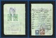 Syria 2 Overprint Revenue With Egypt Revenue Stamps On Used Passport Visas Page - Siria