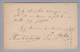 Heimat CH BE Renan 1876-12-12 Ganzsache 5 Rp. Mit Adress-Einprägung Edouard Nicolet - Lettres & Documents