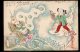 ASIE - CHINE - Aquarelle - Peint à La Main - Hand Painted Postcard - Chinese Imperial Post - Entier Postal - China