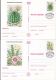 60790- CACTUSSES, POSTCARD STATIONERY, OBLIT FDC, 6X, 1997, ROMANIA - Sukkulenten