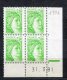 2634 Dr -  FRANCE  N°1977  2f Vert Jaune  Sabine    Du  31.3.81   SUPERBE - 1980-1989