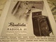 ANCIENNE PUBLICITE RADIOLA 41  1930 - Plakate & Poster