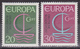 Série De 2 Timbres-poste Neufs** - Europa - N° 376-377 (Yvert) - République Fédérale D'Allemagne 1966 - Ungebraucht