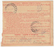 Yugoslavia Parcel Card Sprovodni List 1939 Vrhnika To Subotica B170525 - Covers & Documents