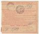 Yugoslavia Parcel Card Sprovodni List 1939 Maribor To Subotica B170525 - Lettres & Documents