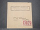 FRANCE - Bande Journal D 'Amiens Pour La Belgique En 1926 , Affranchissement Semeuses  - L 7849 - 1921-1960: Modern Period