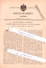 Original Patent - Melvin Donally In Brooklyn , 1896 , Flaschenspülmaschine Für Außen- Und Innenreinigung !!! - Historische Dokumente