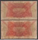 Syria,Syrie, Lebanon,1 Pounds 1939,Two Same Type D, No:40, VG. - Siria