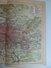 Gravure Lithographie 1905 Brockhaus Cartes Plan PARIS Et Ses Environs France - Cartes Géographiques