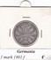 GERMANIA  1 MARK  1901 LETTERA F  COME DA FOTO - 1 Mark