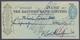 Great Britain UK GB - The Eastern Bank Limited, Old Cheque, Embossed 2 PENCE Stamp (19 NH 1054) Used 29.5.1955 - Other & Unclassified