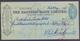 Great Britain UK GB - The Eastern Bank Limited, Old Cheque, Embossed 2 PENCE Stamp (19 NH 1054) Used 14.5.1955 - Andere & Zonder Classificatie