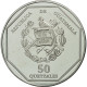 Monnaie, Guatemala, 50 Quetzales, 1995, Tower, SPL, Aluminium, KM:3d.2 - Guatemala