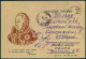 1944, Picture Card Sent By Fieldpost 37478 To Talina, Kirow Oblast With Ensor 03468. - Lettres & Documents