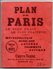 Plan De Paris TARIDE 1923. Métro, Autobus, Tramways, Bateaux. Indicateur Des Rues De Paris. - Autres & Non Classés