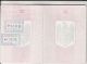 PASSPORT, PHOTO ID, CUSTOMS STAMPS, 1999, ROMANIA - Documenti Storici