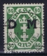 Deutsche Reich: Danzig Mi Nr DM 16 Gestempelt/used/obl. Signed/ Signé/signiert - Dienstzegels