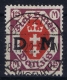 Deutsche Reich: Danzig Mi Nr DM 17 Gestempelt/used/obl. Signed/ Signé/signiert - Dienstzegels
