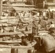 Chine Tianjin Tien-Tsin Douane Fluviale Sur Le Pei Ho Hai He Ancienne Photo 1906 - Places