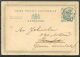 1895 Hong Kong 1c Stationery Postcard - German Consulate Shanghai China - Briefe U. Dokumente