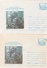 COVERS STATIONERY,TRAIN MOTOR DIESEL, IMAGE IS OVERPLACED, ERROR 2X  ROMANIA. - Errors, Freaks & Oddities (EFO)