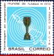 Ref. BR-1166 BRAZIL 1970 FOOTBALL-SOCCER, WORLD CUP CHAMPIONSHIP,, MEXICO, FLAG, MI# 1260, MNH 1V Sc# 1166 - Unused Stamps