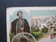 Delcampe - Türkei 1898 Mehrbildkarte Bethlehem. Geburtsgrotte Christi. Jerusalem - Rixdorf. Verlag Bruno Hentschell Leipzig - Storia Postale