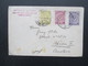 Türkei 1924 Dreifarbenfrankatur MiF. Constantinople - Wien. Vignette Banca Marmorosch Blank. Interessanter Beleg!! - Lettres & Documents