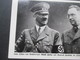 DR / Sudetenland Propagandakarte 2. WK Warnsdorf 1938. Adolf Hitler Und Konrad Henlein Führern Der Sudetendeutschen - Sudetes