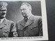 DR / Sudetenland Propagandakarte 2. WK Warnsdorf 1938. Adolf Hitler Und Konrad Henlein Führern Der Sudetendeutschen - Sudetes